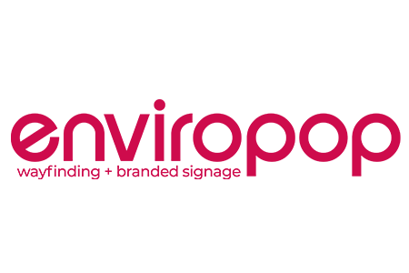enviropop | wayfinding + branded signage